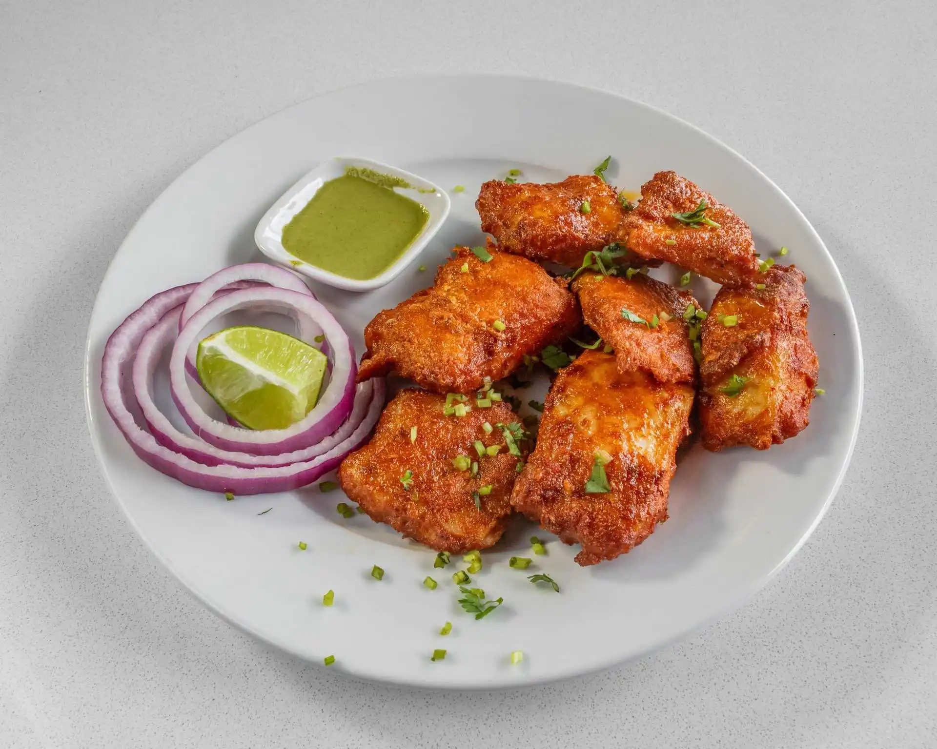 Tandoori Chicken — Clay oven specialty at Chef's Indian Kitchen Medicine Hat