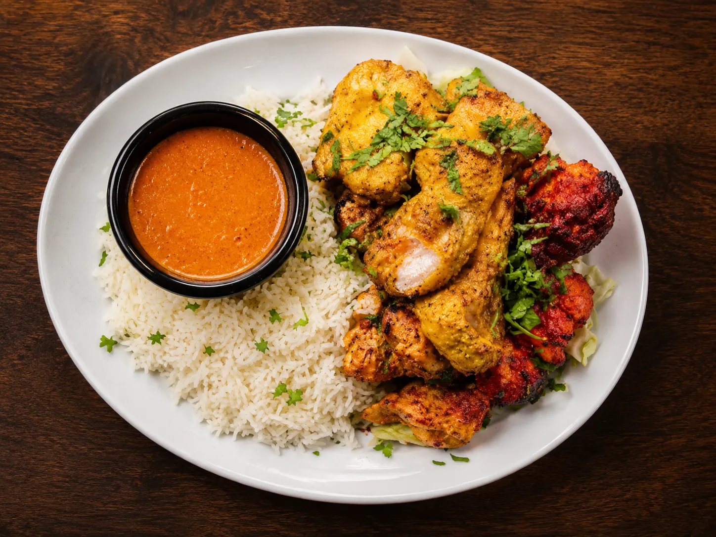 Chef's Platter at Chef's Indian Kitchen in Medicine Hat, AB