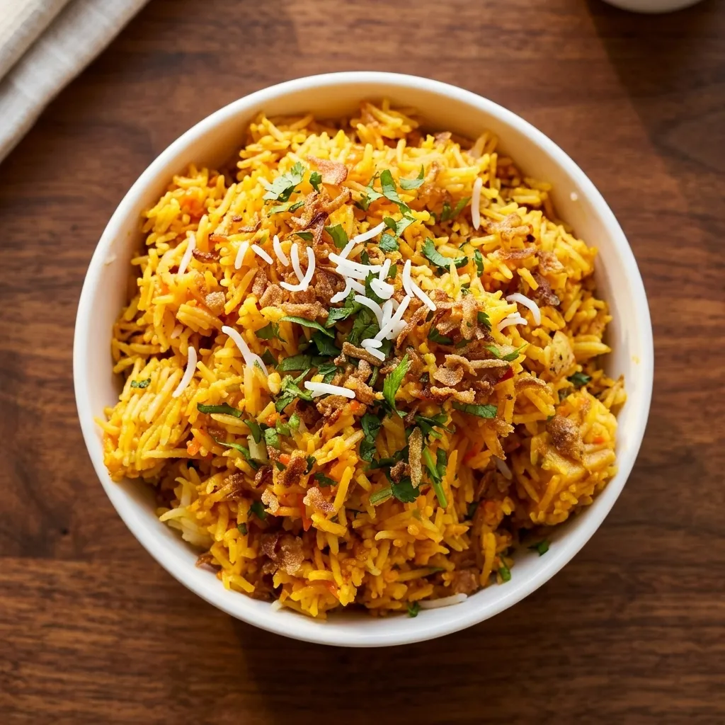 Chicken Biryani at Chef's Indian Kitchen in Medicine Hat, AB