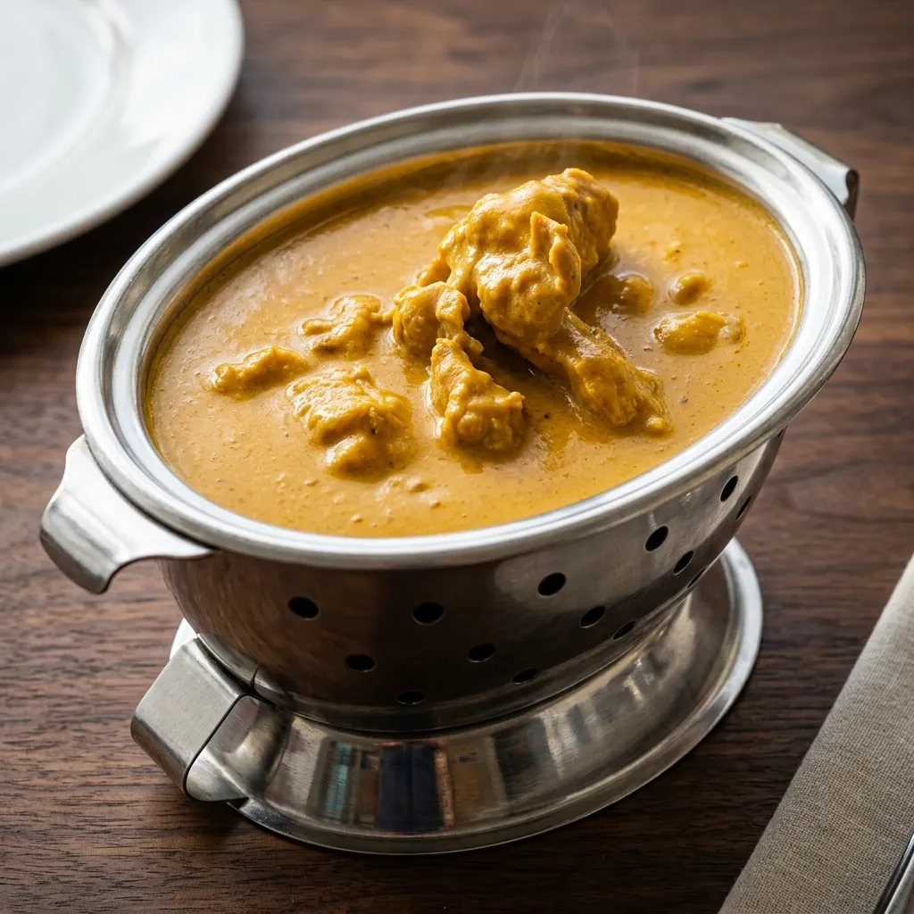 Coconut Chicken Curry at Chef's Indian Kitchen in Medicine Hat, AB